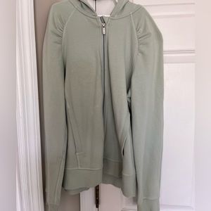 lululemon zip down hoodie